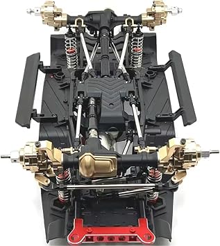 Compatible With WLtoys 104006 104010 104020 104026 Front Axle C For Seat RC Car Brass Upgrade Parts Accessories RC Car Parts