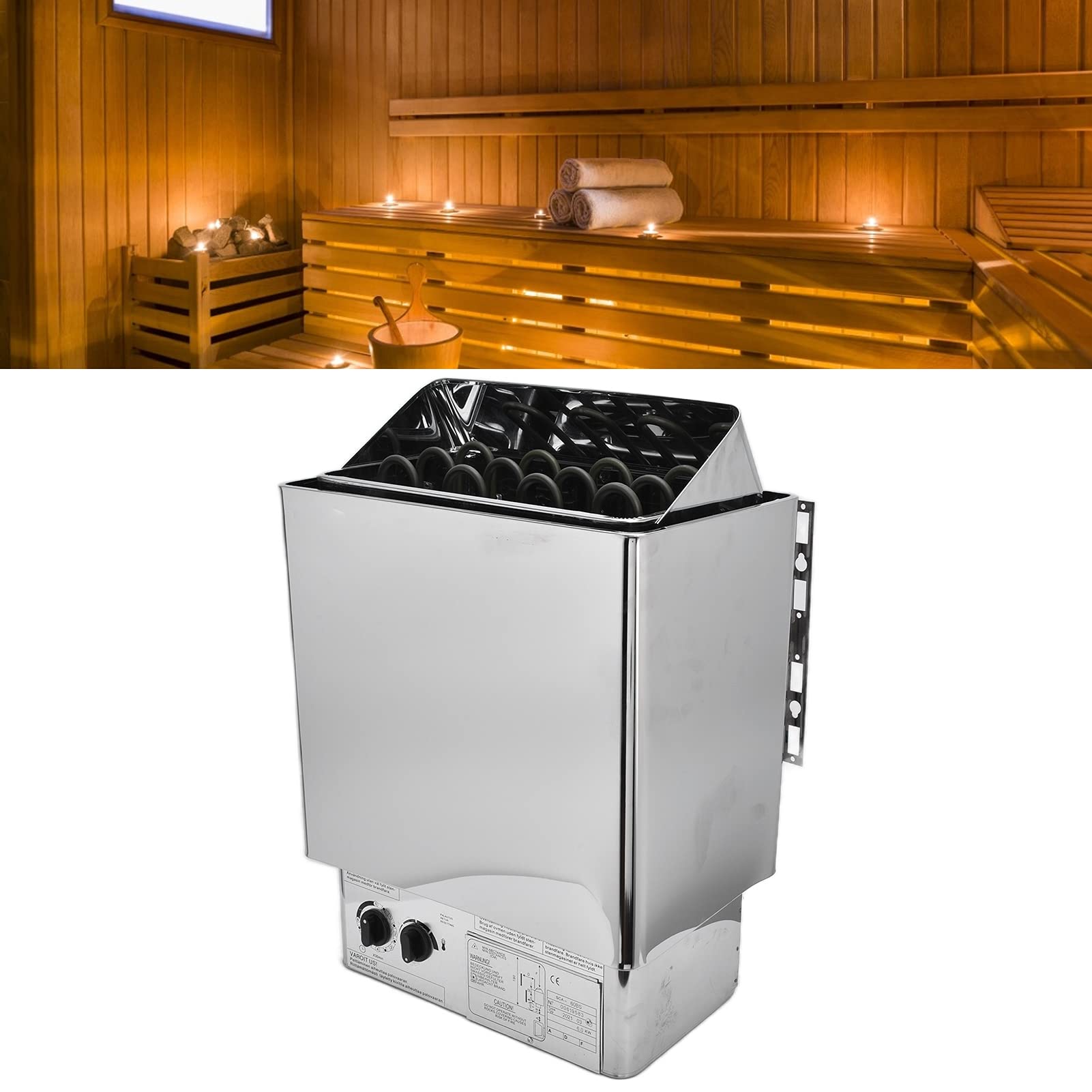 Buy Sauna Heater Stove, 6KW Electric Sauna Heater Inner Control Heater