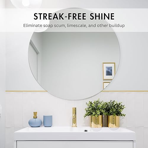 Miniatura 3 de Yew Design Juego de escobilla de goma de 9 pulgadas con colgador de pared, ventosa y gancho, escobilla de limpieza de vidrio para puertas de ducha,