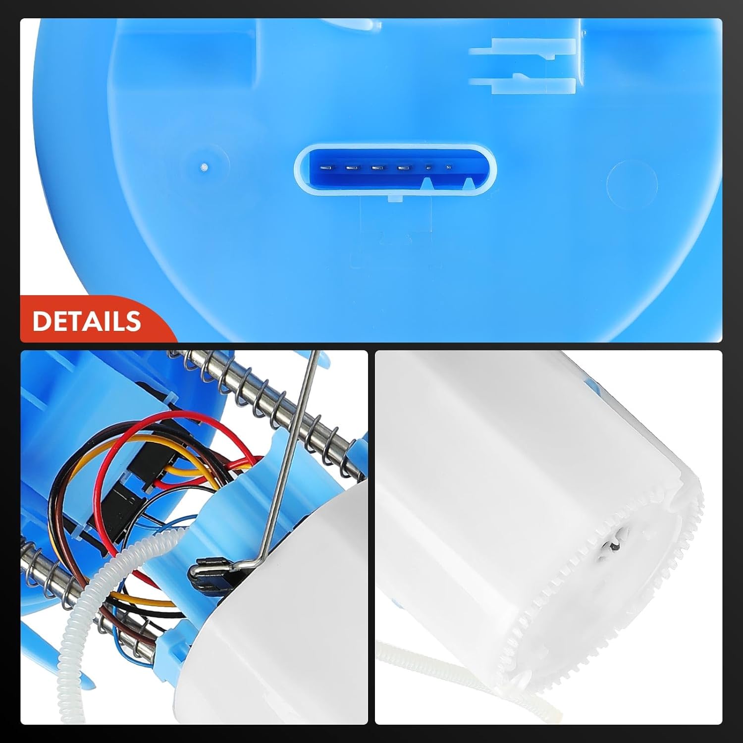 A-Premium Electric Fuel Pump Module Assembly with Sending Unit Compatible with Mercedes-Benz C63 AMG 2008-2015, E63 AMG 2010-2015, E63 AMG S 2014-2016, CLS63 AMG 2012-2014, CLS63 AMG S 2014-2018