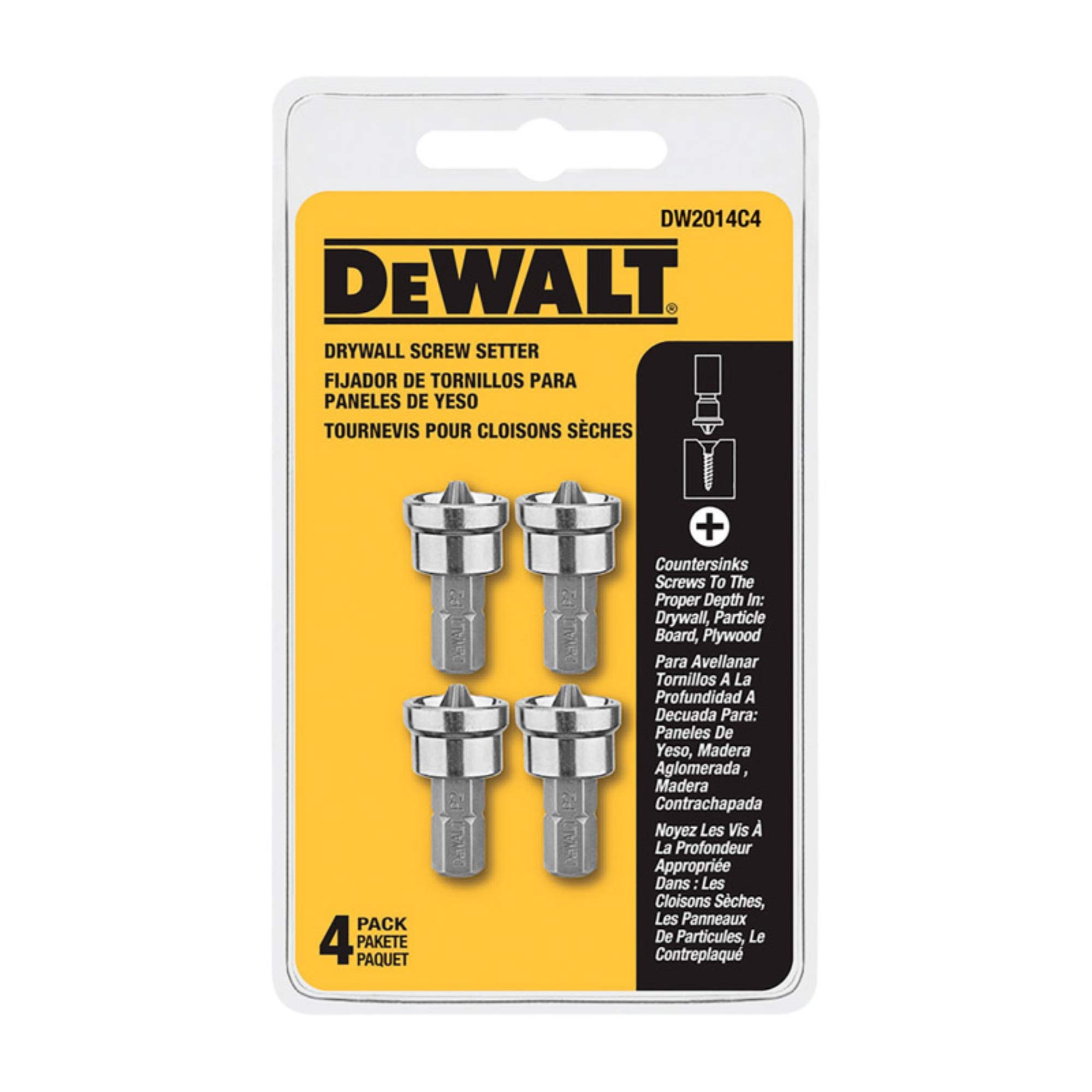 Dewalt DW2014C4 Drywall Screw Setter (4 