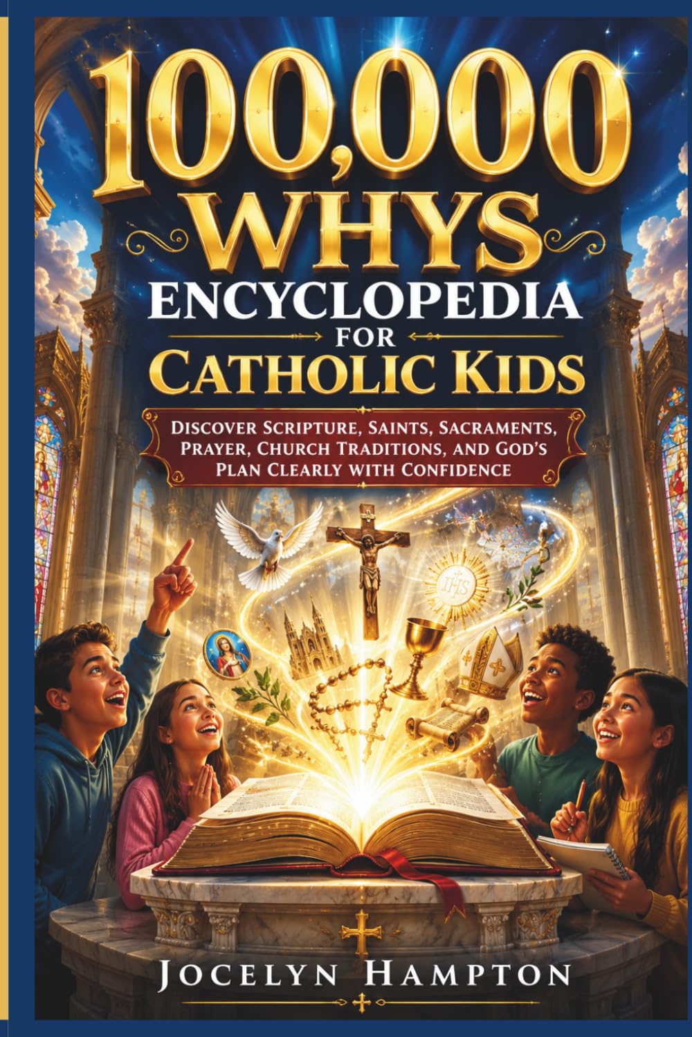 100,000 Whys Encyclopedia for Catholic Kids: Discover Scripture, Saints, Sacraments, Prayer, Church Traditions, and God's Plan Clearly with confidence