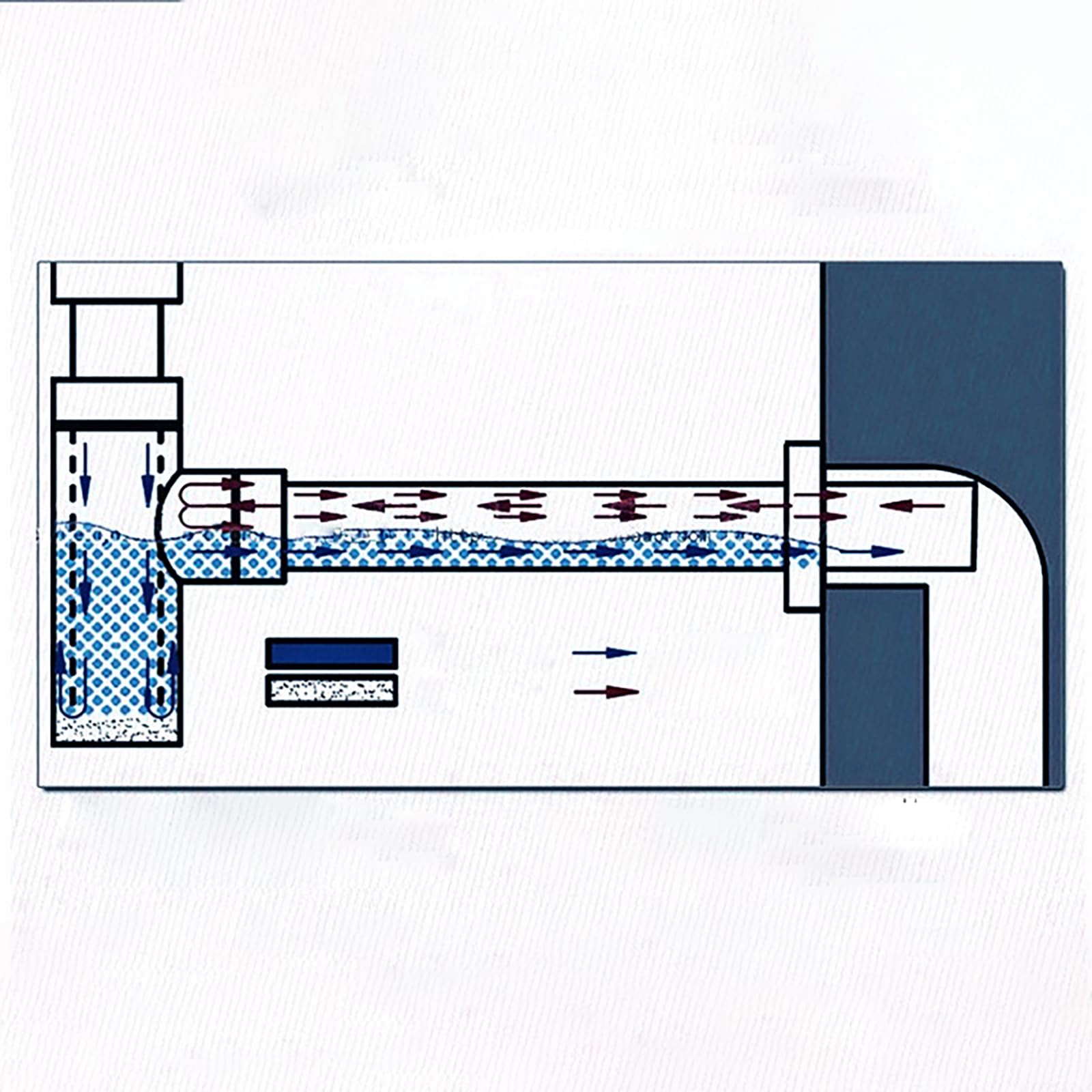 Siphon Waschbecken mit Überlauf,Pop Up Ablaufventil,Geruchsverschluss,Höhenverstellbar,Flexibel Ausziehbar,Messing Abflussrohr Waschbecken