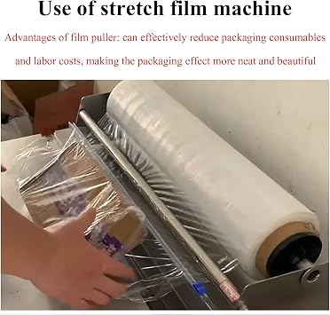 Manual Stretch Film Packaging Machine, 50CM Wall-Mounted Stretch Film Dispenser, Neat and Beautiful, High Efficiency, Warehouse, Food Manual Pallet Packaging Tool