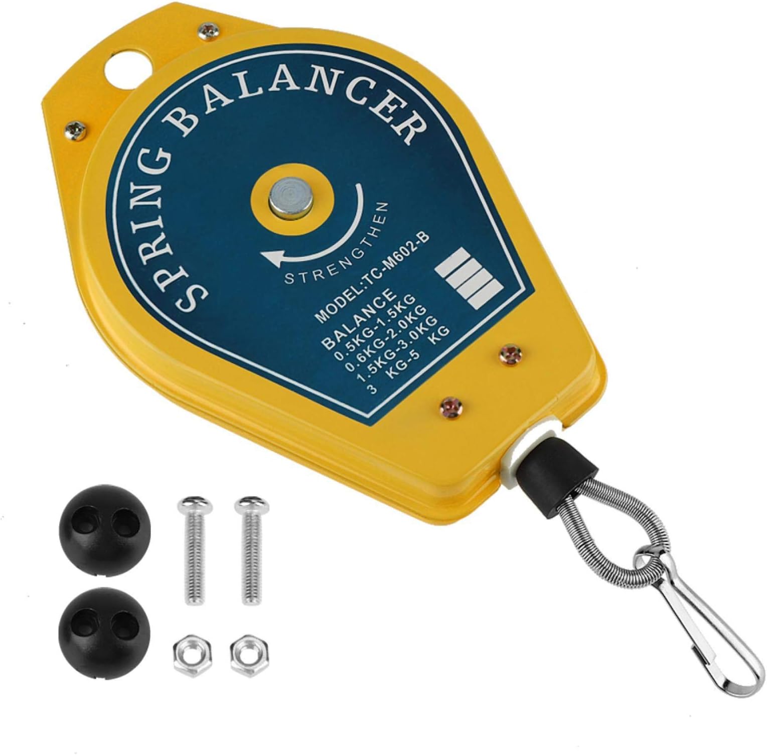 Samfoxy Spring Balancer-Samfox Spring Balancer Tool Holder Retractable Spring Balancer with Fittings Accessory