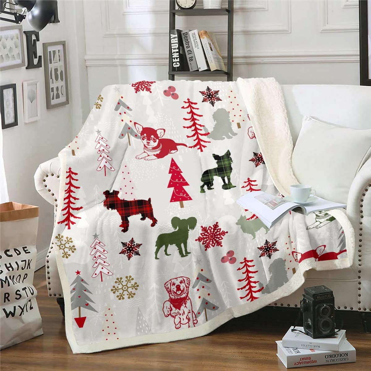 Plaid de buffle Noël pour enfants, le cadeau idéal des vacances