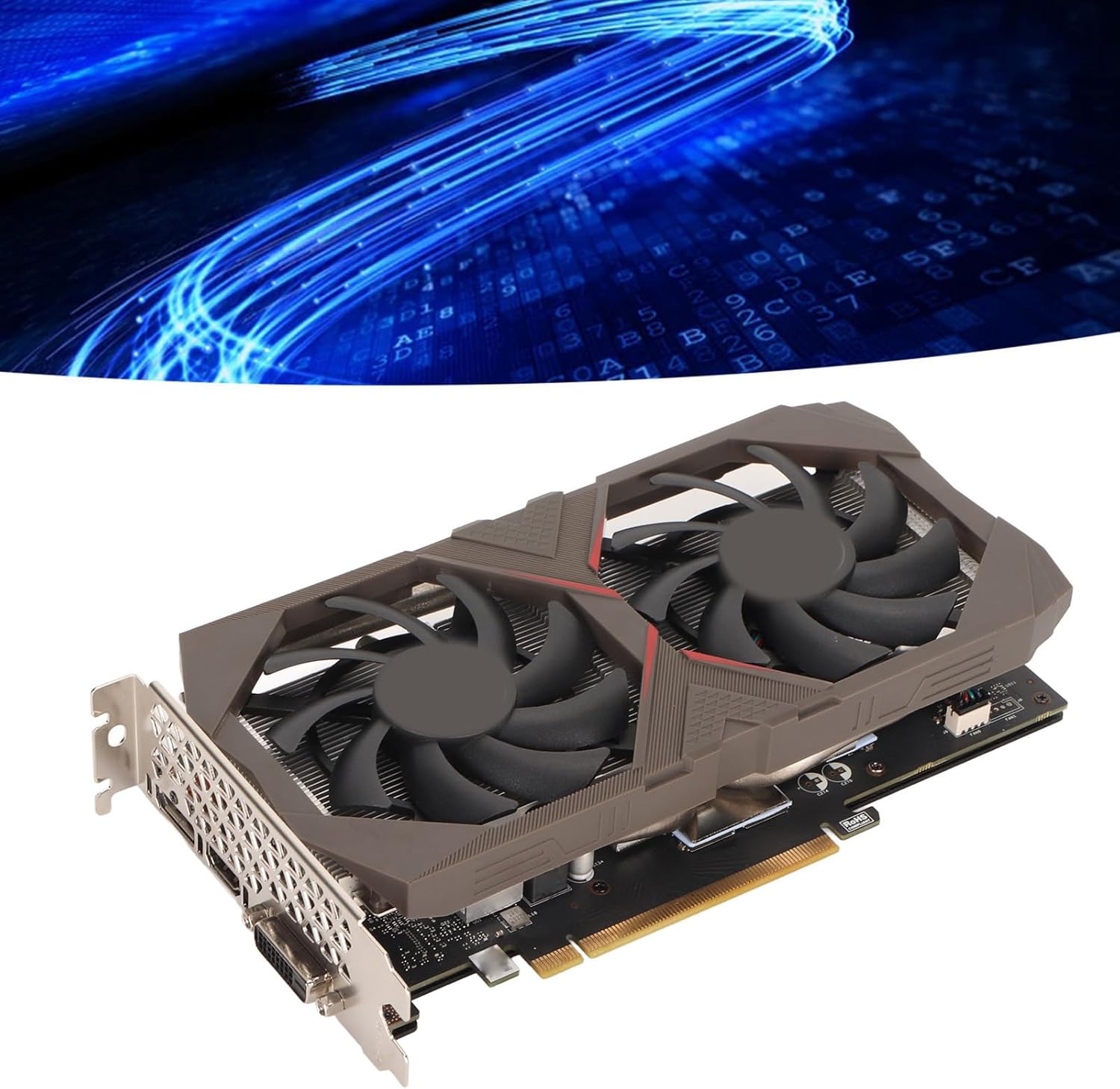 Desktop Graphics Card, RTX2060 Super 8GB GDDR6 256bit, 1650MHz GPU 14000MHz Memory Clock, Dual Cooling Fan, for Gaming Video, DVI DisplayPort HD PCI Express 3.0 - Image 5