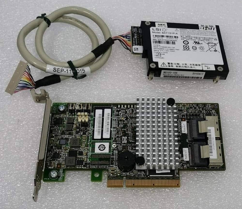 RAIDコントローラ 1GB RAID 0/1/5 NEC N8103-177 N8103-177 NEC Corporation SAS 12.0Gb/s RAIDコントローラ PCI
