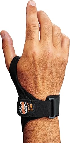 Ergodyne ProFlex 4020 - Soporte para muñeca izquierda, color negro, talla X-SmallSmall Ergodyne ProFlex 4020 - Soporte para muñeca izquierda, color negro, talla X-SmallSmall