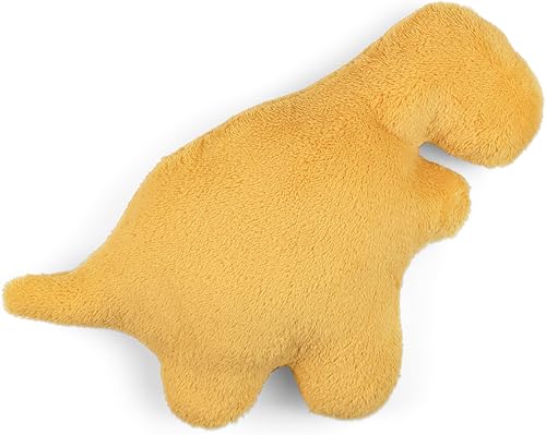 T-Rex - Almohada de peluche de pepita de pollo T-Rex de 19 pulgadas, divertido y extraño regalo para niños, adultos, novia, novio, cumpleaños,