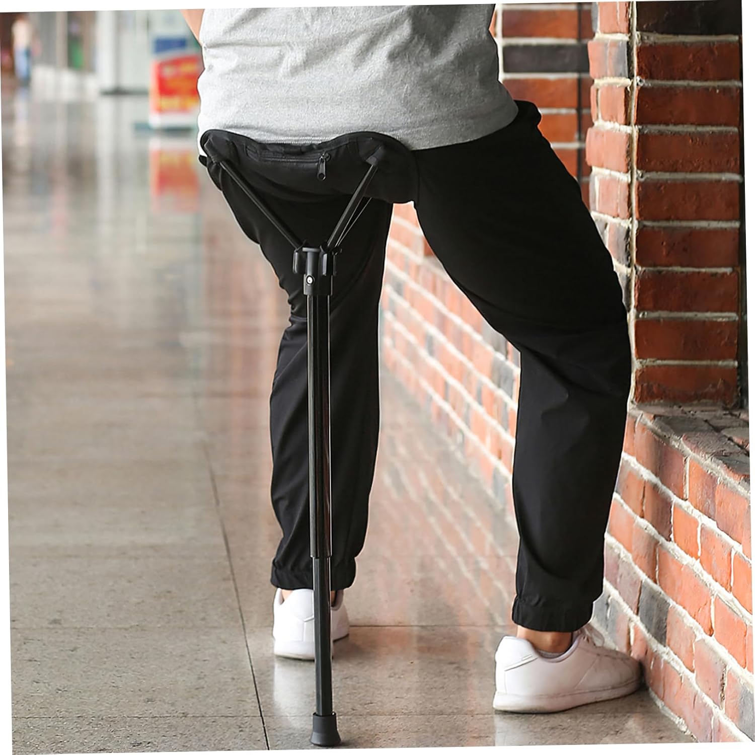 Folding Stool Lightweight Stick Seat Compact Stool for Camping Enjoyment