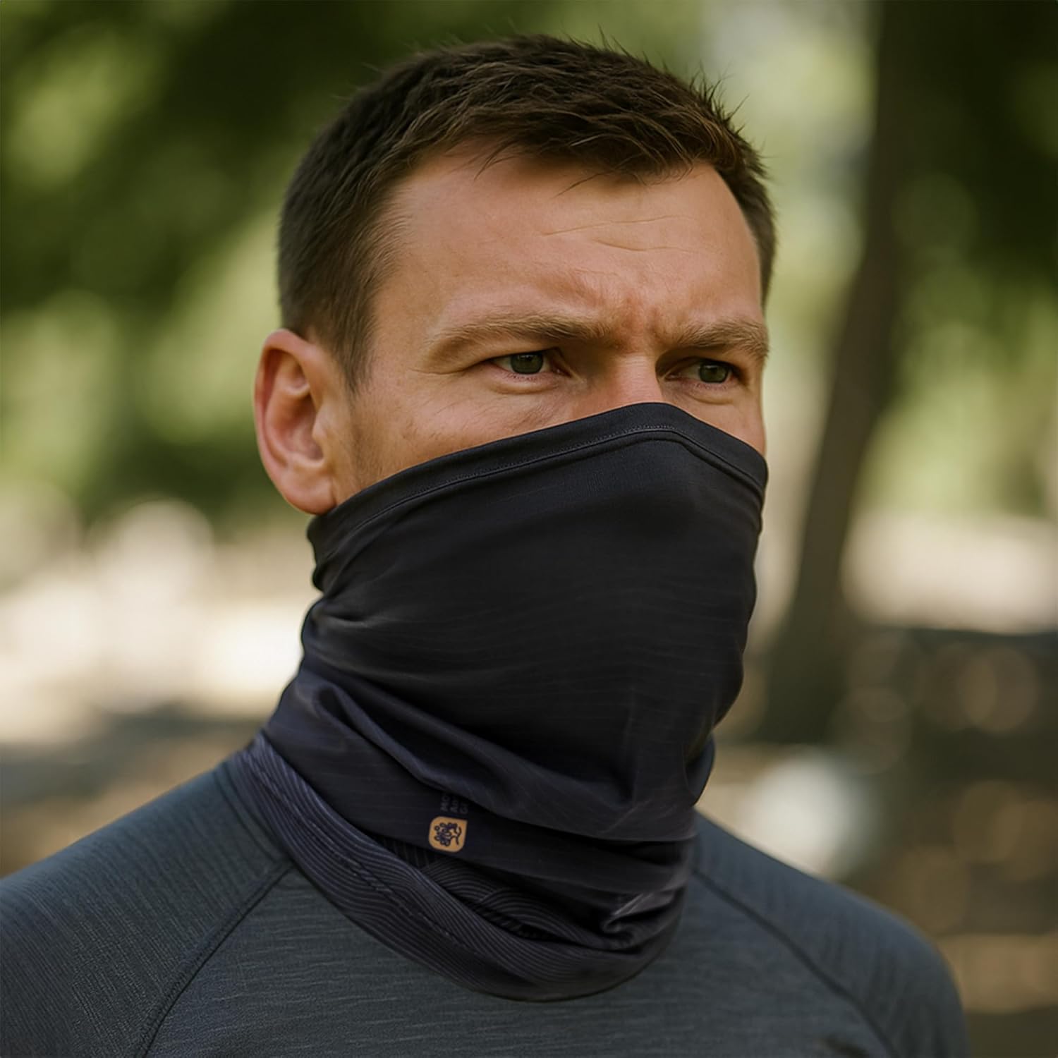 Performance neck gaiter - UPF50+ Ultra Soft & Breathable all season sport mask for Men and Women - Image 3