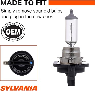 SYLVANIA - H11B XtraVision - High Performance Halogen Headlight Bulb, High Beam, Low Beam and Fog Replacement Bulb (Contains 2 Bulbs)