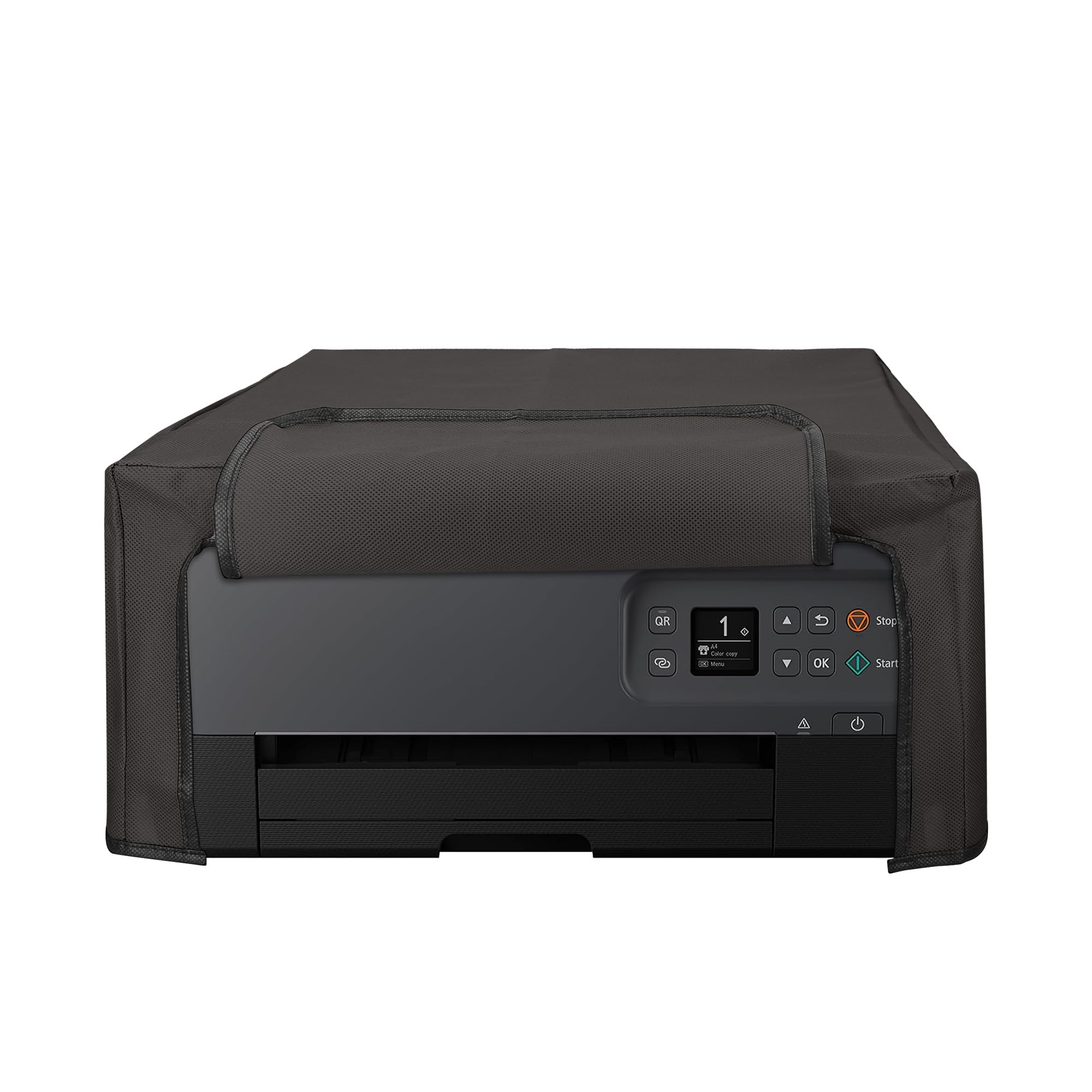 kwmobile Housse compatible Canon PIXMA TS7450i protection imprimante gris foncé