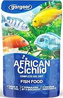 Vista 22 de Alimento para peces omnívoro tropical de 3 onzas para criadores avanzados. Dieta completa de gel de pescado de agua dulce para jóvenes y adultos.
