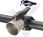 ROCKBROS Bike Bell Classic Bicycle Bell Mountain Bike Bells for Adults with Loud Sound and Fit for 0.87-1.25in/22.2-31.8mm Bicycle Handlebars