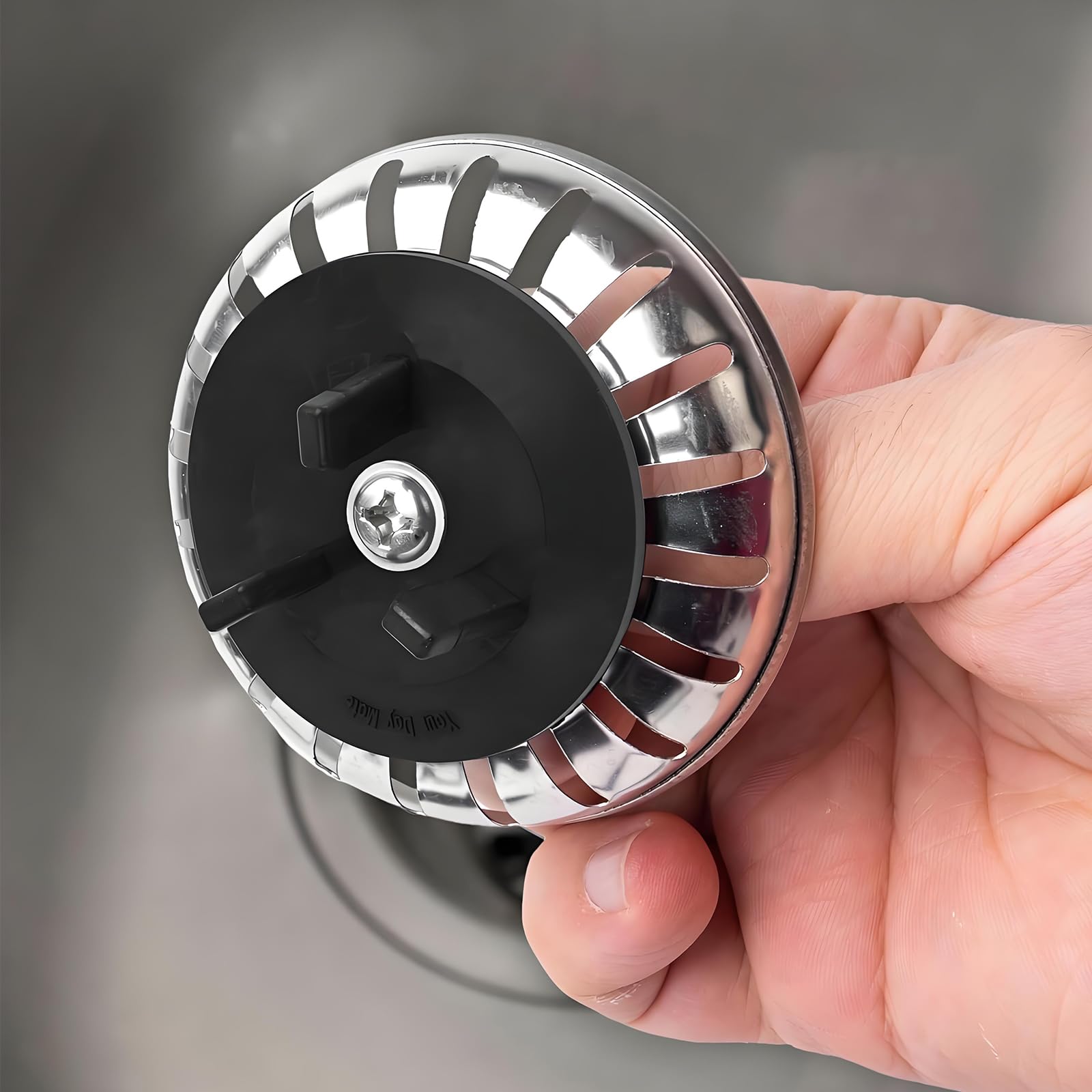 Lot de 2 paniers d'évier - Diamètre : 80 mm - Avec joint en caoutchouc à trois pieds - Compatible avec IKEA ATLANT et DOMSJÖ - Pièce de rechange pour siphon d'évier de cuisine - Type d'âge