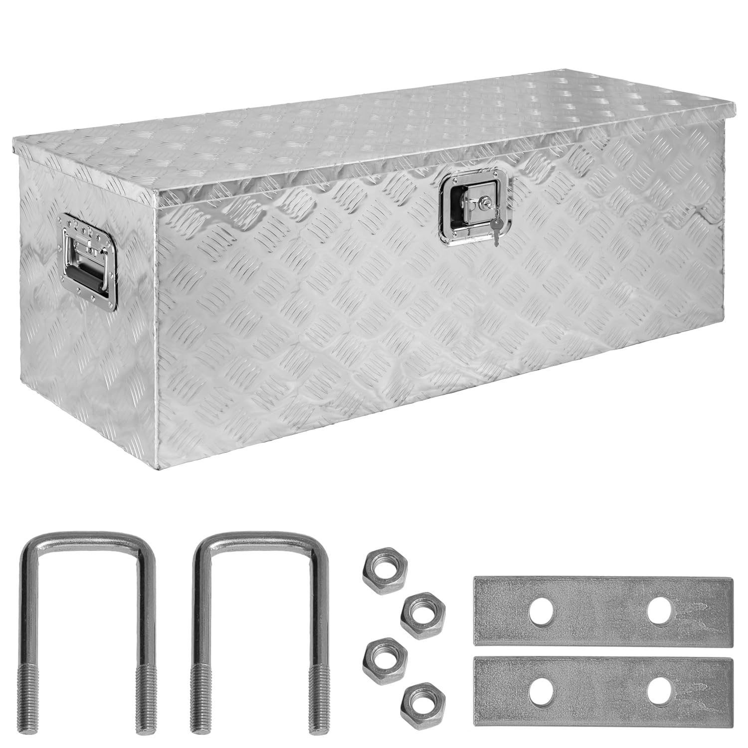 Trucky Truck Box Caja de Herramientas Aluminio D160 material de montaje barra de tiro