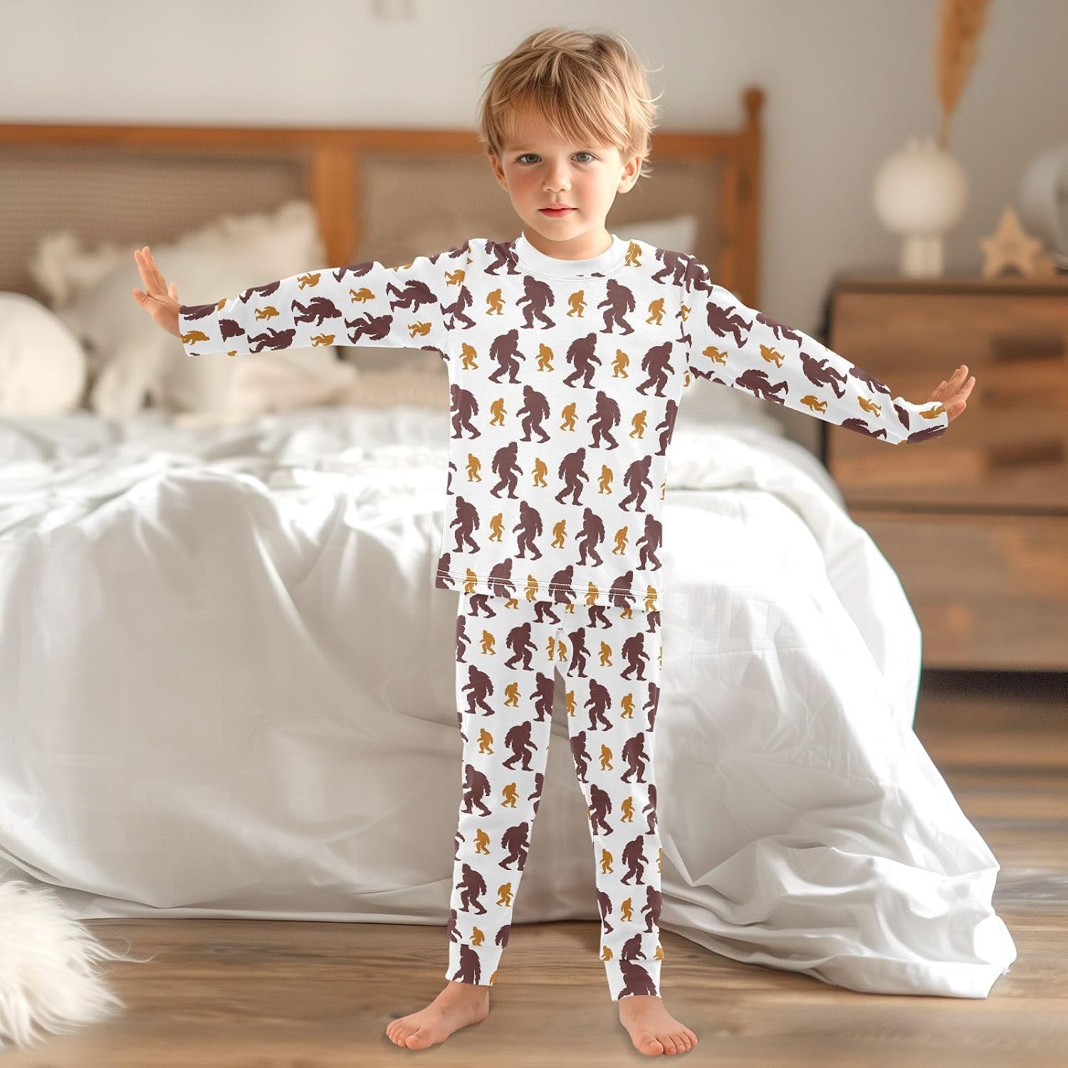 Pajamas Set Cotton Long Sleeve 2 Piece Pjs Soft Comfy fit Lounge Sleepwear