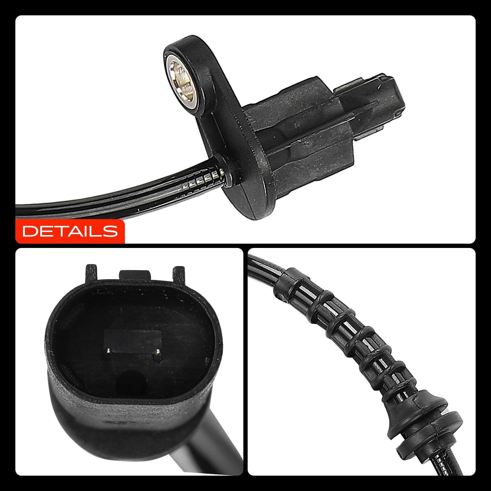 Frankberg Sensor de velocidad de ruedas Sensor ABS Compatible con Serie 3 Touring G21 G81 Serie 3 G20 G28 G80 4 Cabrio G23 G83 2 Coupé G42 G87 4 Coupé G22 G82 Replace# ALS3311