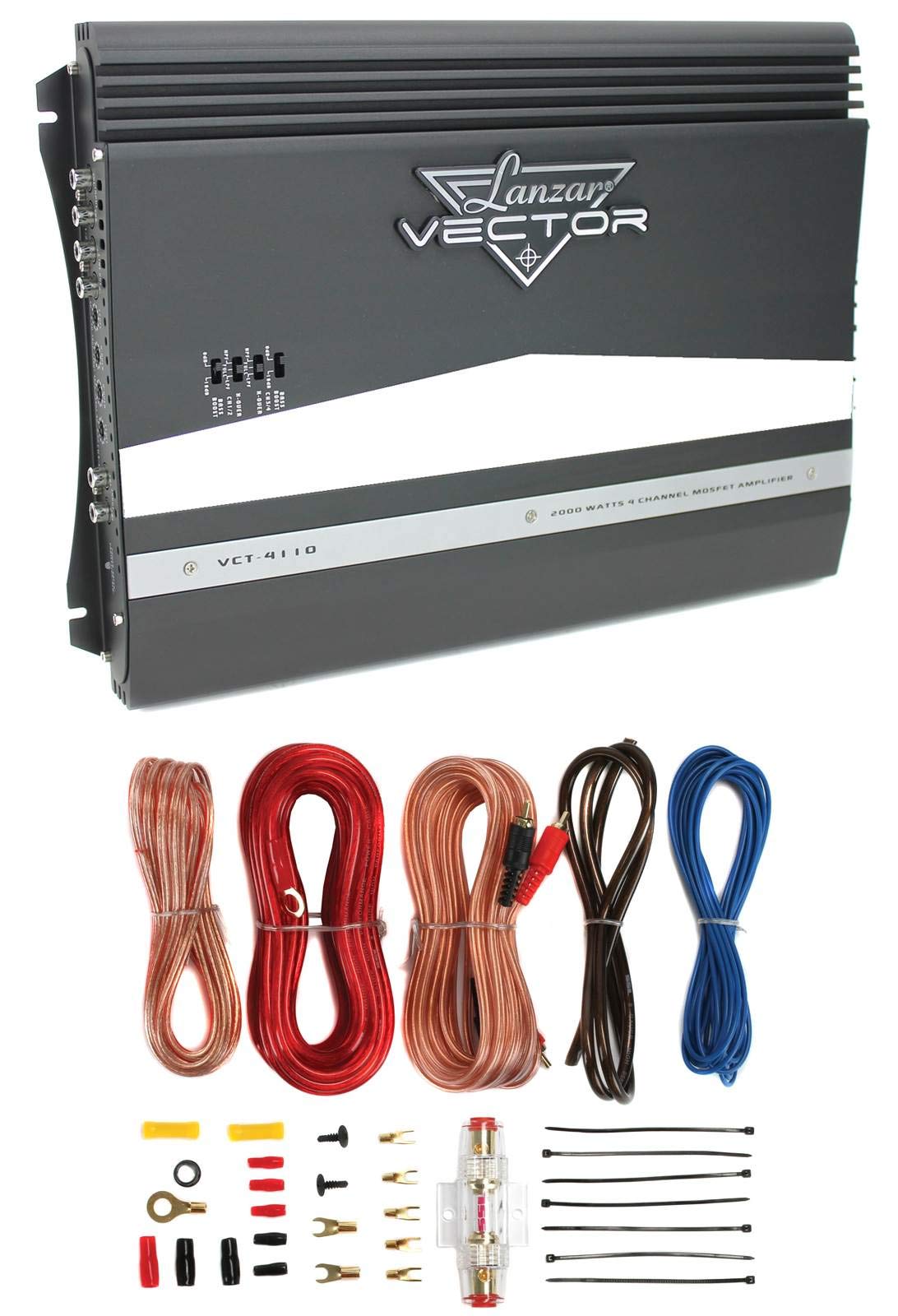 Buy Lanzar VCT4110 2000 Watt 4Channel High Power MOSFET Car Audio