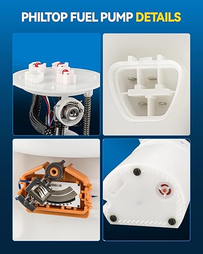Miniatura 37 de PHILTOP Electric Fuel Pump Assembly Fits For Chevrolet S10 1985-1991, GMC S15 1985-1990, GMC Sonoma 1991, GMC Syclone 1991, SP06B1H