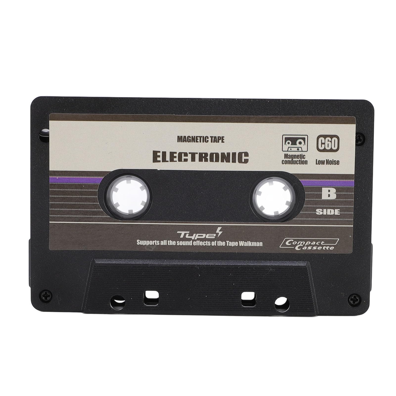 banapoy Kassette Bluetooth -Adapter für Auto, Auto -Audioempfänger Universal Bluetooth Audio Cassette Receiver Tape Player, Kassettenklebeband Zum Aux -Adapter, für Fahrzeug, Handy, Handy