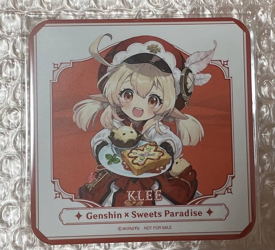 原神　スイパラ　クレー　コースター Amazon.co.jp: 原神 スイパラ 書き下ろし コースター クレー