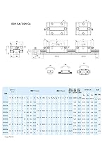 Vista 6 de Riel de guía lineal cuadrado EGH30-66.14 pulgadas + 2 piezas EGH30 - Bloque deslizante de carro CA para máquina CNC y proyecto de bricolaje