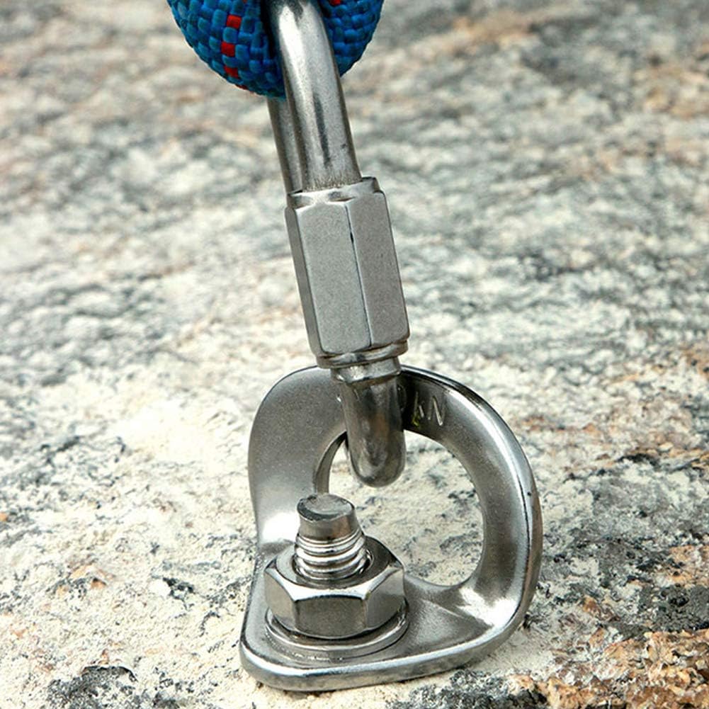 AOKWIT 25KN Anchor Hooks Set, Heavy Duty Climbing Anchor Hangers and Bolt Steel Expansion Bolt Piton Safe Rock Climbing Fixed Point Fixed Point (1 Pack) : Sports & Outdoors