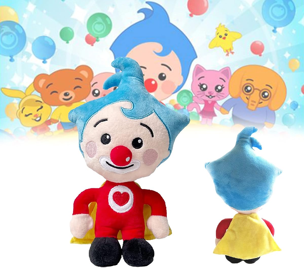 Plim Plim Toys Clown Doll Cartoon Animation Stuffed Plush Figure plim-plim-toys-clown-doll-cartoon-animation-stuffed-plush-figure