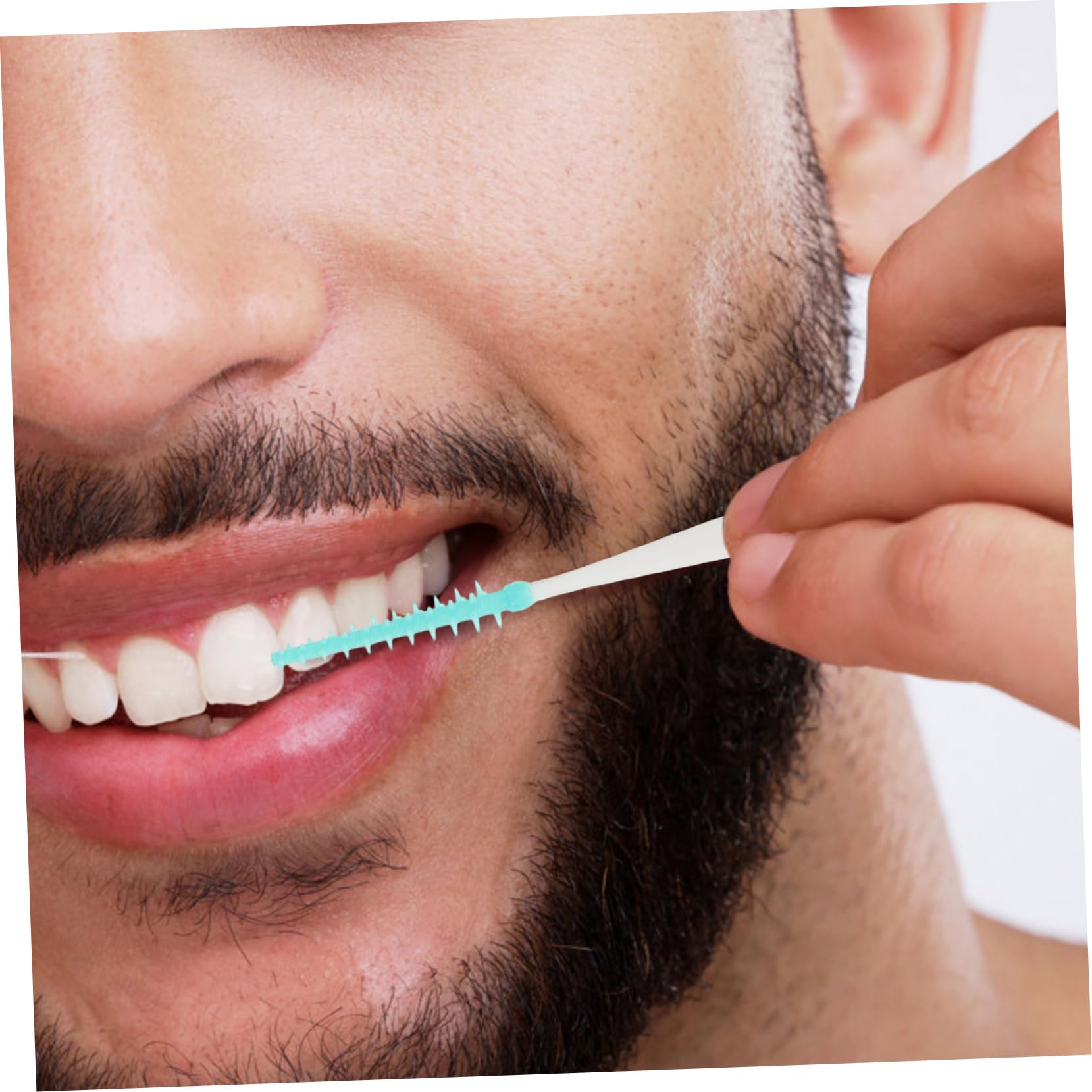 FOMIYES Portatile 400 Pz Spazzolino Gengivale Spazzolino Per Per Apparecchi Ortodontici Strumento Di Pulizia Detersivo Elasticità Scegli i Denti Tpe Strumenti Flessibili
