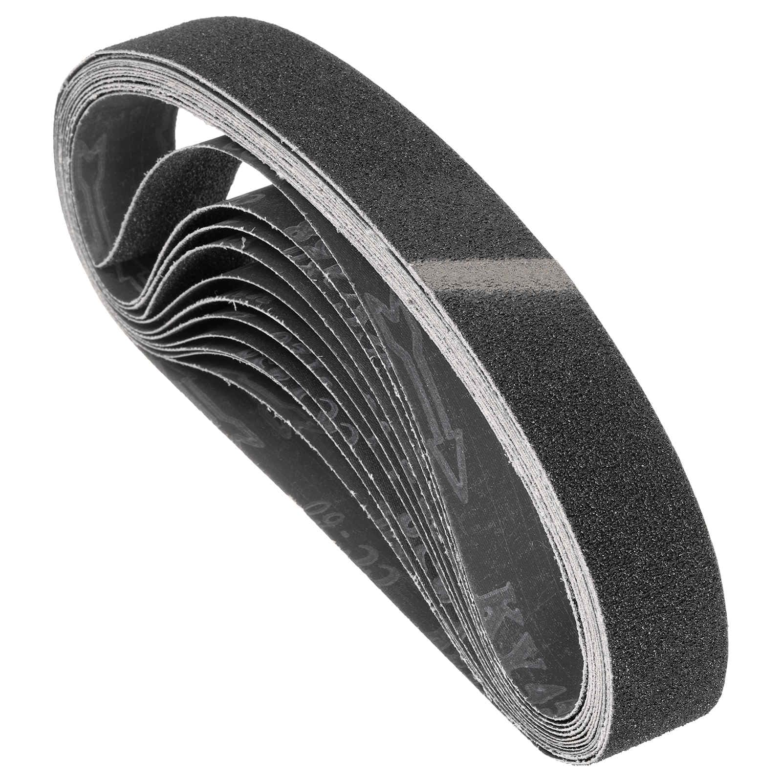Kozelo 12 Pcs Sanding Belt, 1 x 30 Inch 80/120/150 Grits Silicon Carbide Abrasive Belt Sander Paper Suitable for Belt Sander Metal Grinding Wood Working and Weld Rust Removal