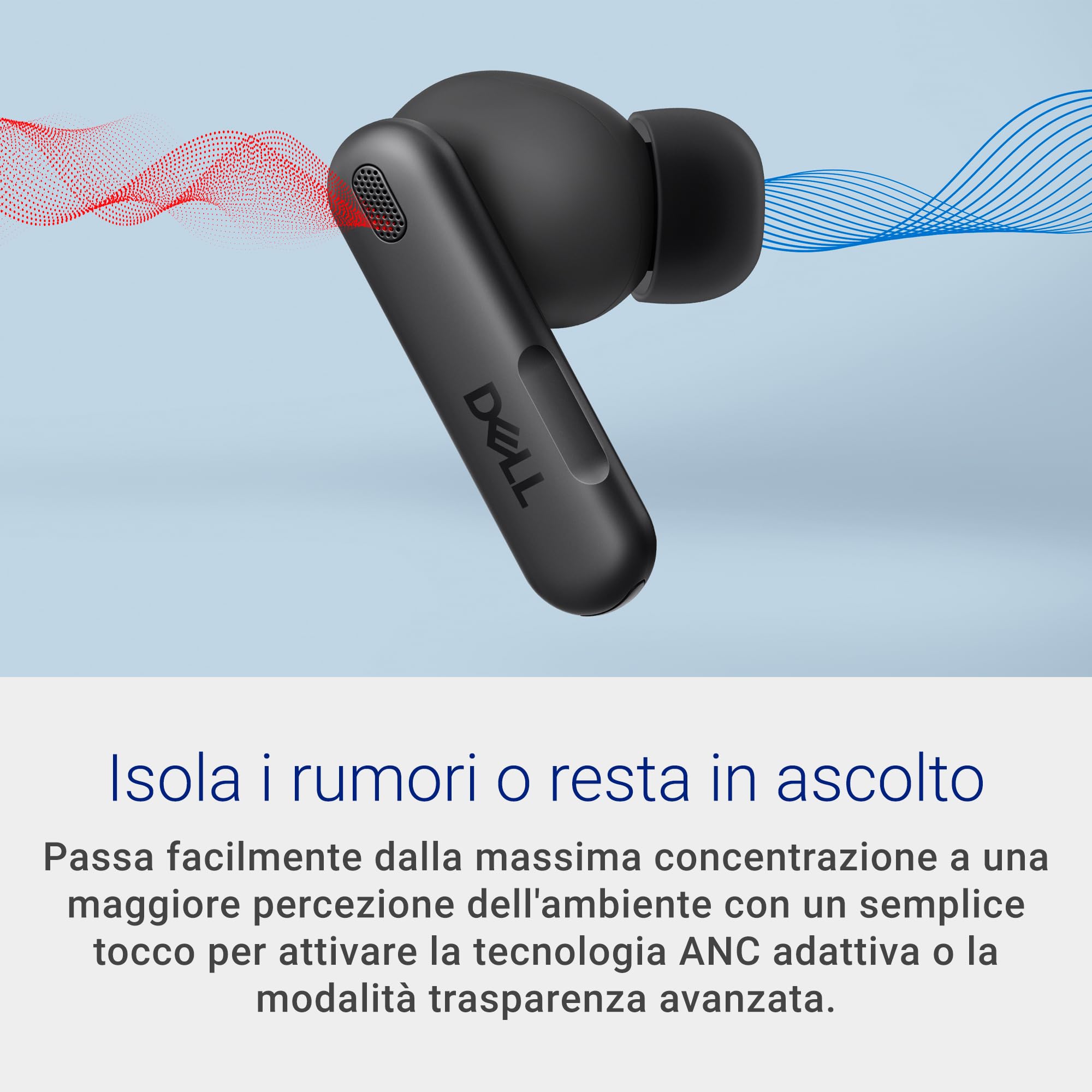 Dell Pro Plus EB525 Auricolari True Wireless Bluetooth 5.3 con Microfono IA — immagine 7 di 16