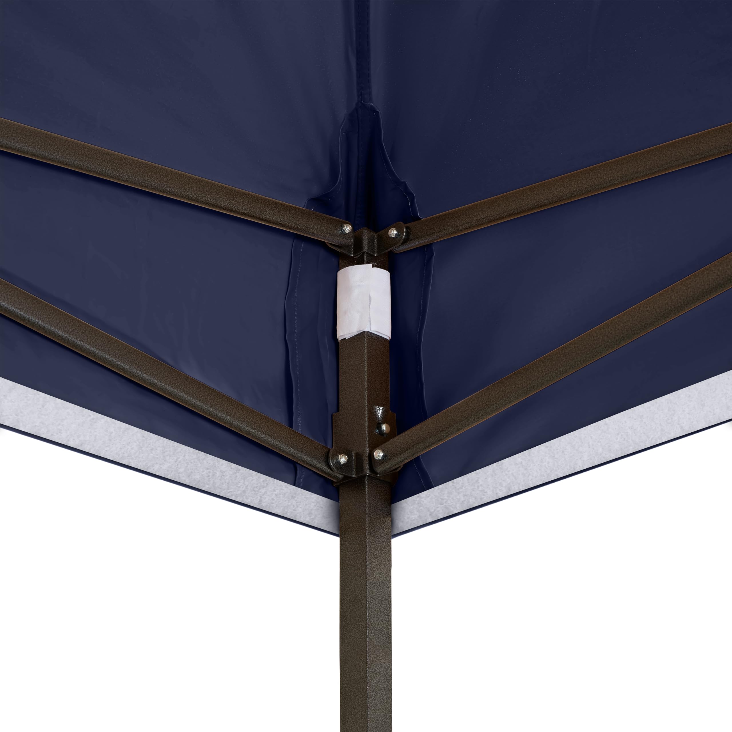 All Seasons Gazebos | 3x3m Pop Up Faltpavillon mit Zubehörpaket | Einfache Montage, Schwerlast, vollständig wasserdicht, hochwertige Materialien (Marineblau)