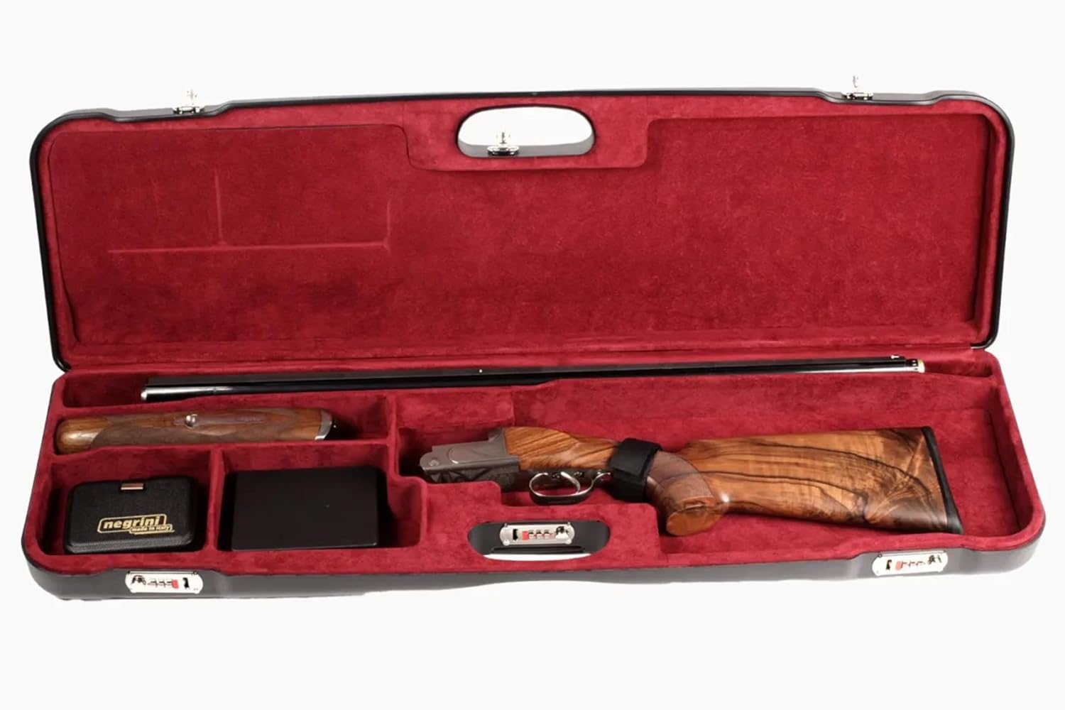 Negrini OU Skeet Single Shotgun Case + Tube Set - 1659