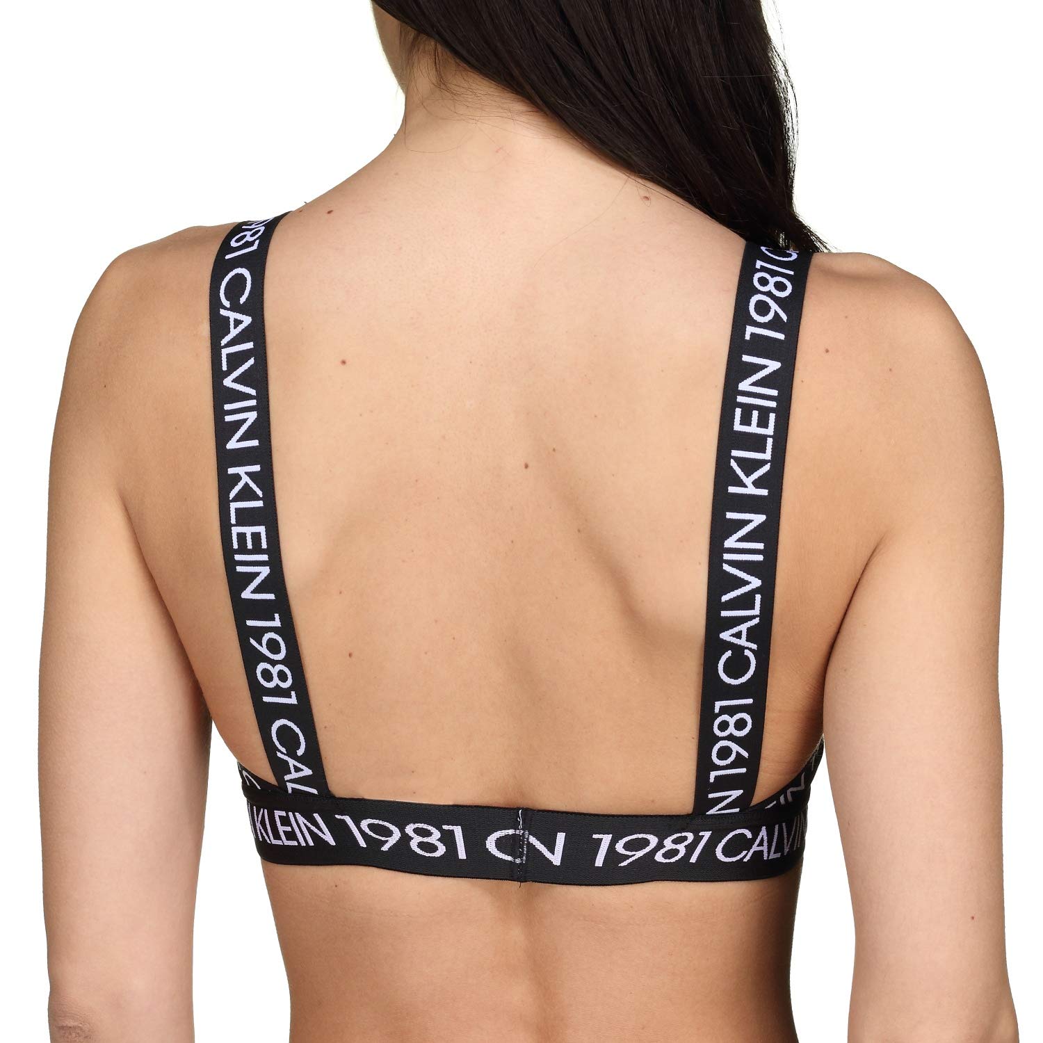Calvin Klein 000QF5447E Unlined Bralette Top E Body Donna Black M