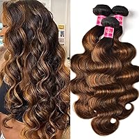 Vista 11 de Nadula Hair 7a, extensiones de cabello virgen brasileño con ondas, 3 mechones naturales de cabello brasileño con ondas sin procesar