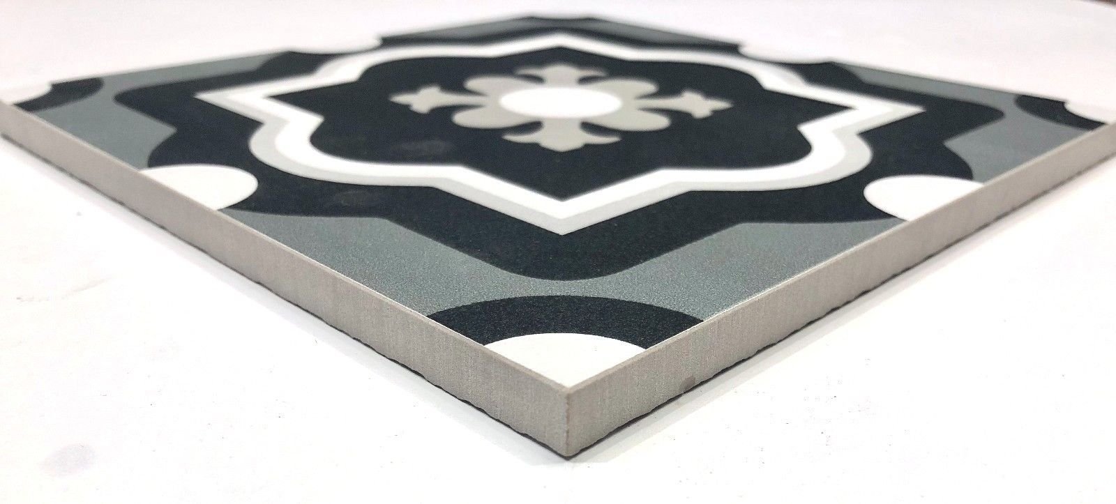 8x8 Mambo Italiano No. 6 Porcelain Made in Italy Tile by Squarefeet Depot