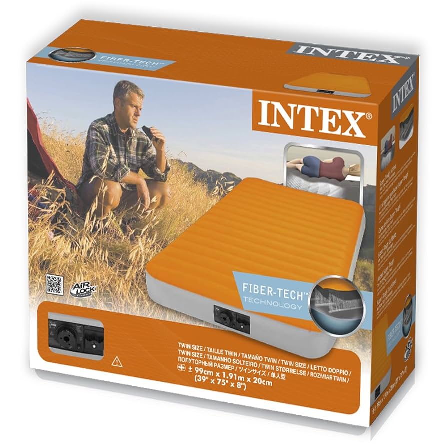 INTEX DURA-BEAM STANDARD エアーベッド×2 Amazon.co.jp: Intex Dura-Beam スタンダードシリーズ