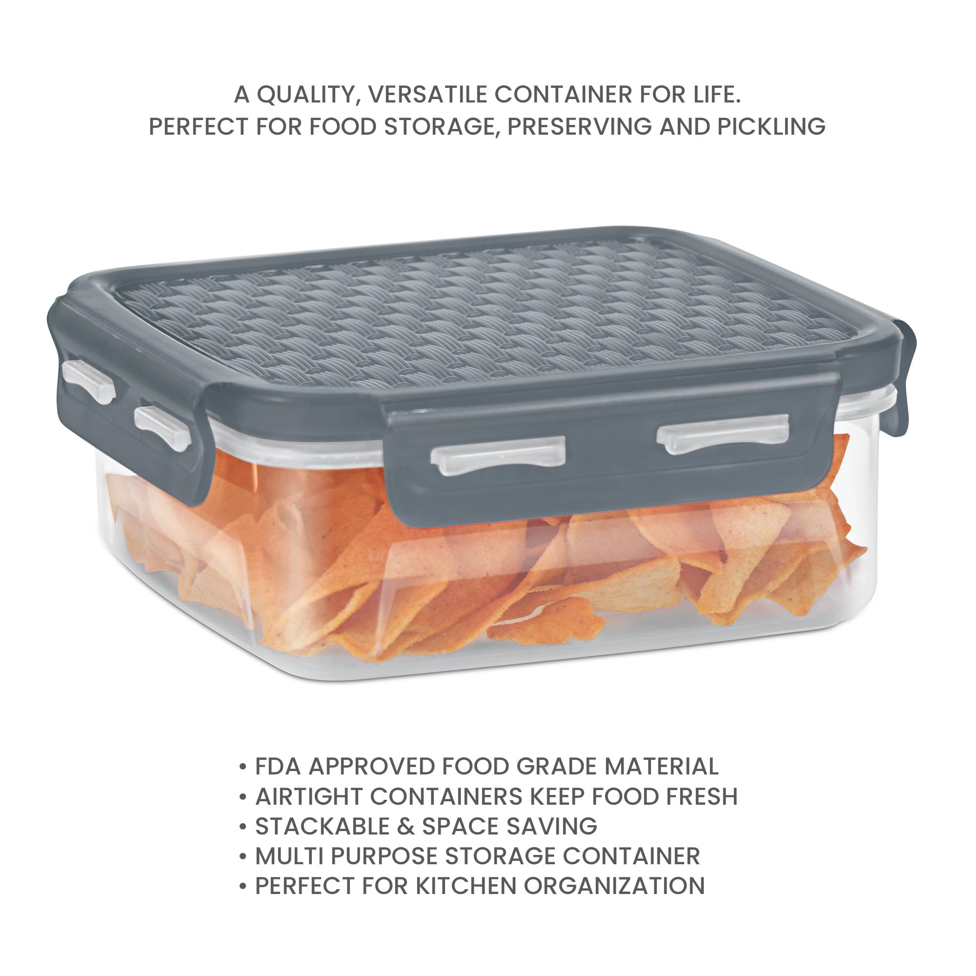 Milton Lock It Containers - Airtight Food Storage -2