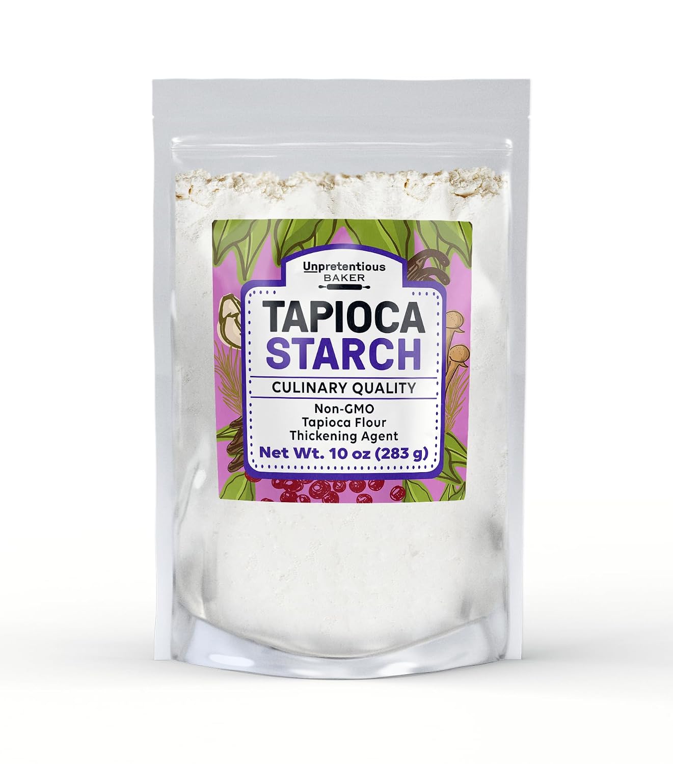 Tapioca Starch by Unpretentious Baker, 10 oz — Gluten-Free & Vegan Cornstarch Replacement
