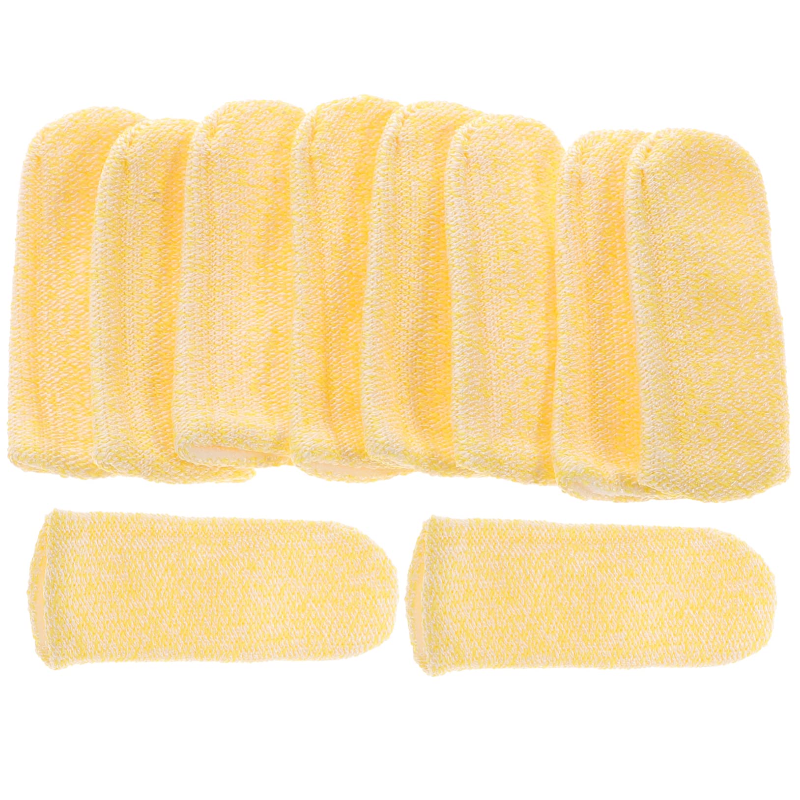 minkissy 10pcs Cut Resistant for Kitchen Gardening Universal Fit Thumb Sleeves Air Permeability