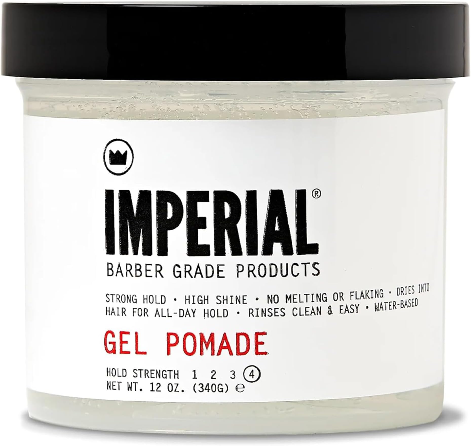Barber Grade Products Gel Pomade, 12 oz