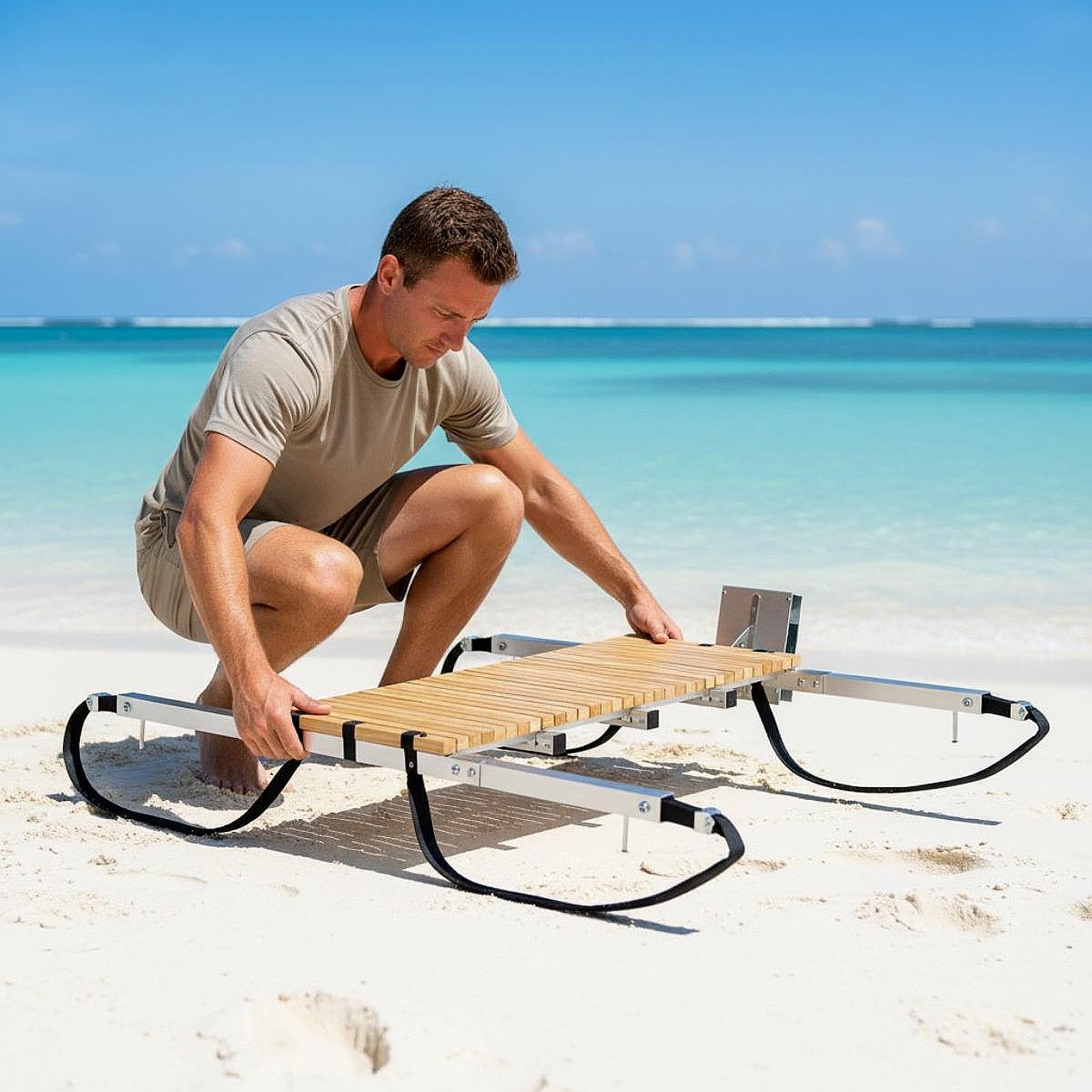 Connettore per Paddleboard, Giunto per Telaio, Accoppiatore per Tavole, Accessorio per Esterni, Materiali Resistenti all'Acqua Salata, Facile da R