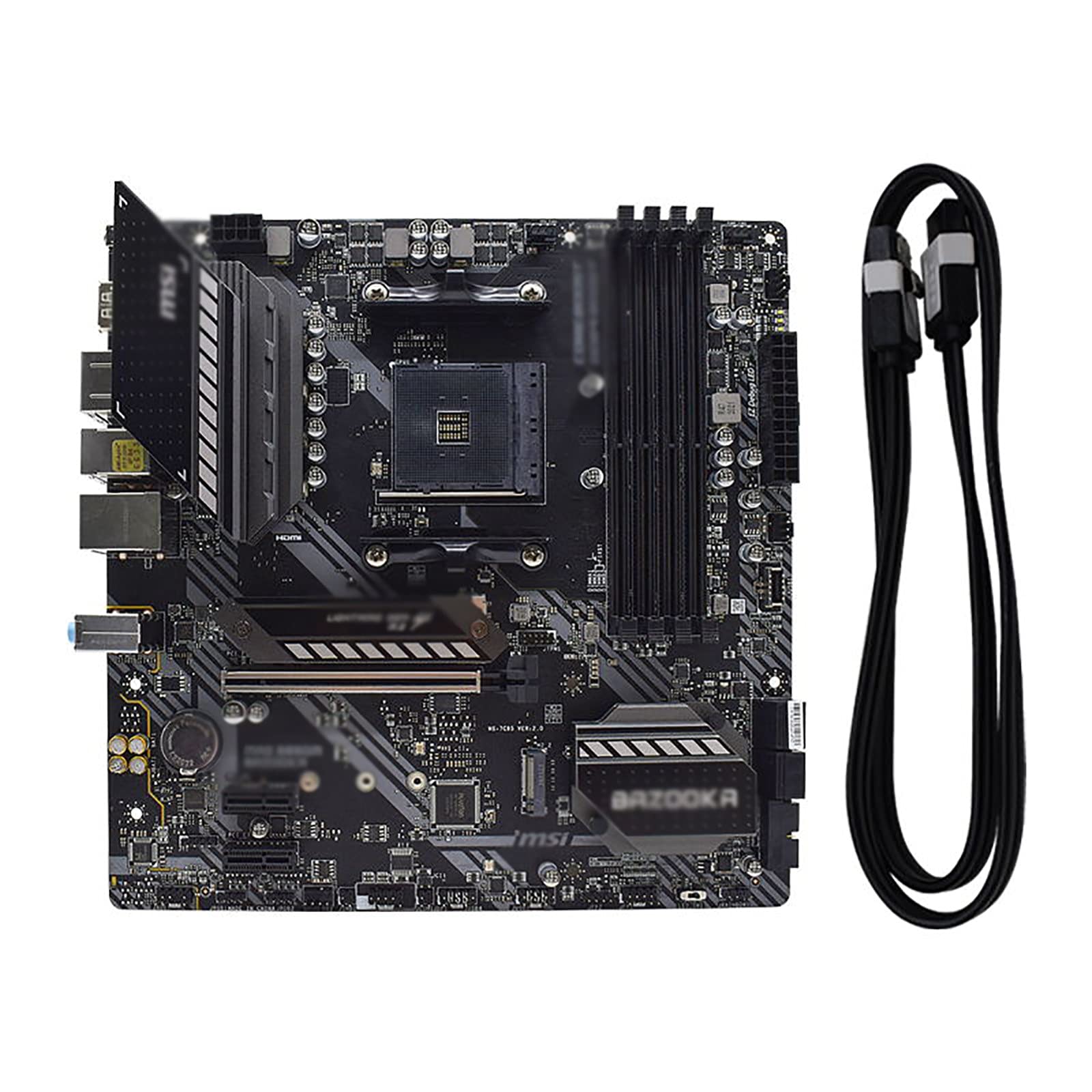 Amazon | MSI MAG B550M BazookaデスクトップマザーボードソケットAM4