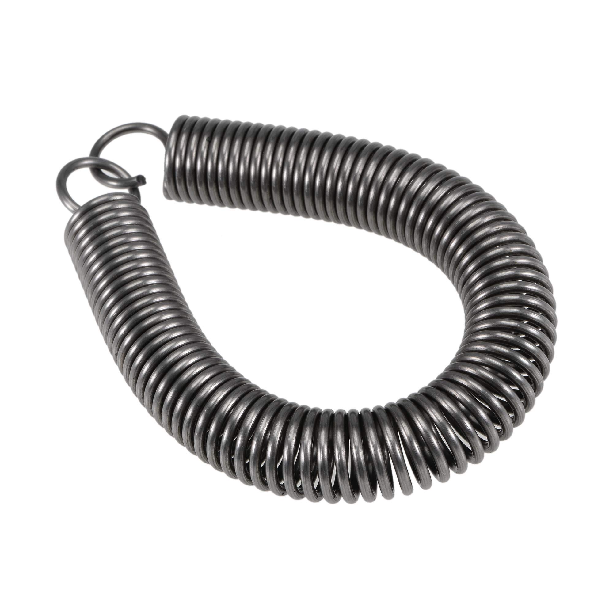 Sourcing Map Lot De 2 Ressorts à Compression,Diamètre Extérieur : 16 Mm, Taille Du Fil : 2 Mm,Longueur étendue : 244 Mm,Longueur Libre : 200 Mm, Ressort En Acier,Capacité De Charge : 15 Kg,Gris