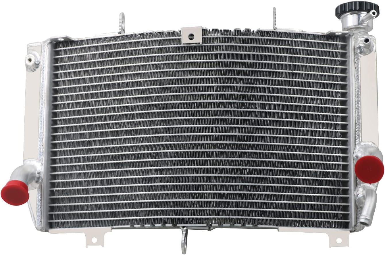 Radiator Compatible with 2000-2003 Suzuki GSXR600 GSXR600Z GSXR750 GSXR 750, 1 Row Full Performance Aluminium Radiator
