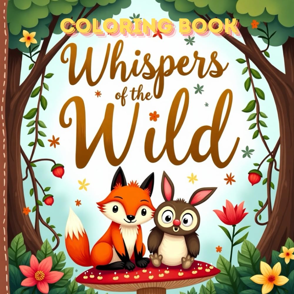 A Whispers of the wild: Coloring Book: Coloring book
