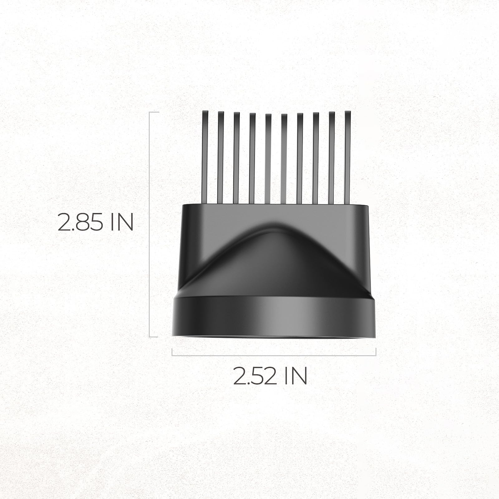 TYMO Pettine per capelli compatibile solo con asciugacapelli TYMO AIRHYPE Lite, ugello magnetico per districare, allungare i capelli testurizzati e styling efficiente